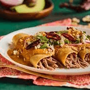 Enchiladas de Cabeza