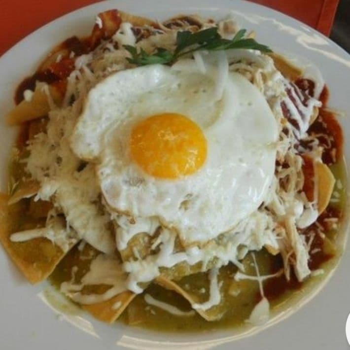 Enchiladas Rojas/Huevo E.