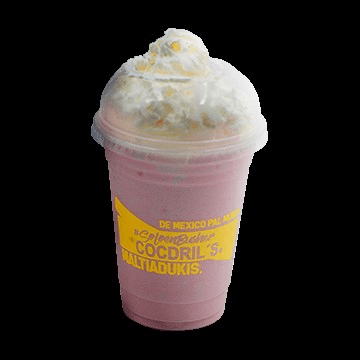 Malteada de fresa