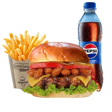 Combo Hamburgesa Texana