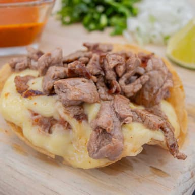 Volcán de bistec