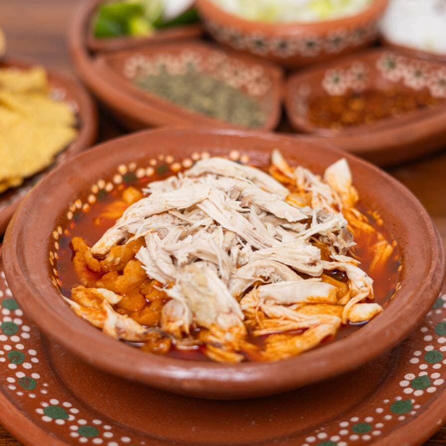 Pozole Rojo Chico