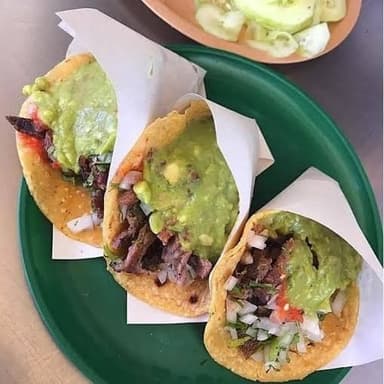 Taco de chorizo