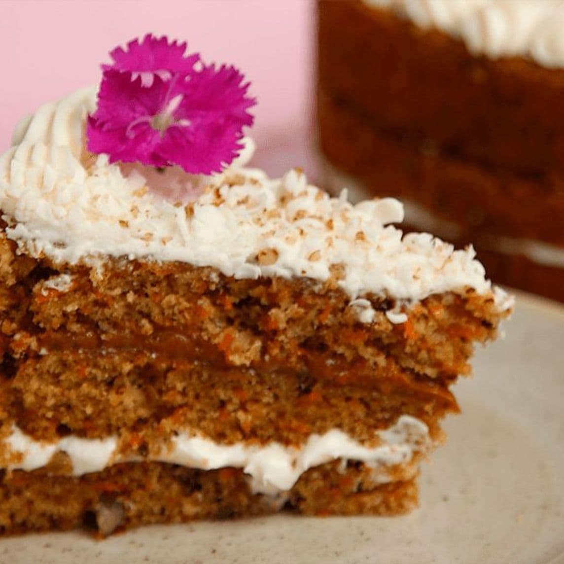Porción Carrot Cake