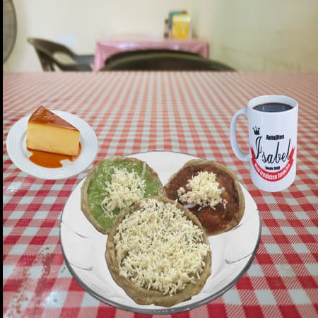 Combo 4 Picadas + Café + Flan Napolitano