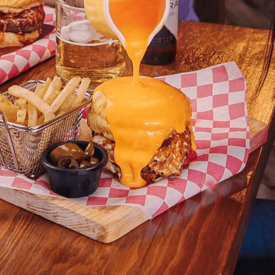 Hamburguesa Cheddar