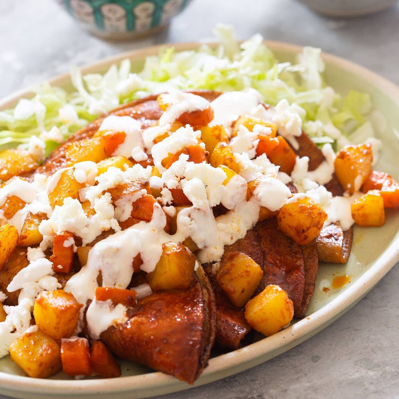 Enchiladas Rojas
