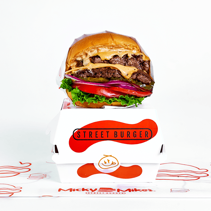 Micky Mikes Burger Doble
