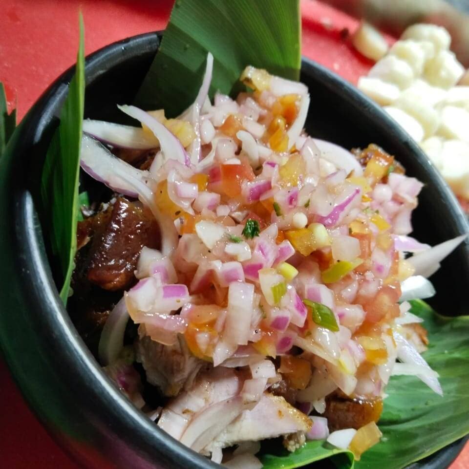 Ceviche de Chicharrón al Barril