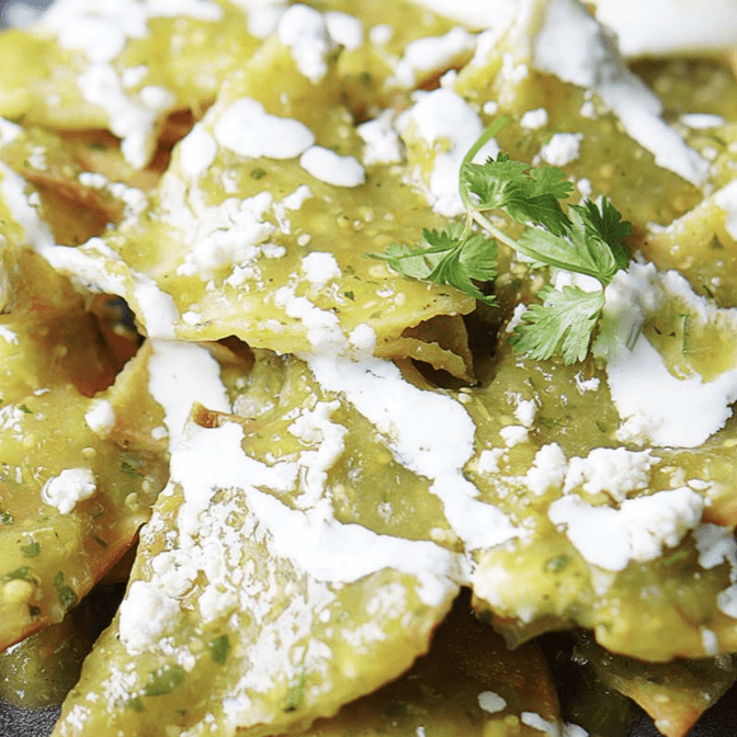 Chilaquiles Verdes