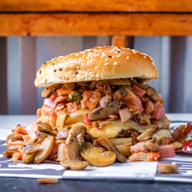 Hamburguesa Champiñones