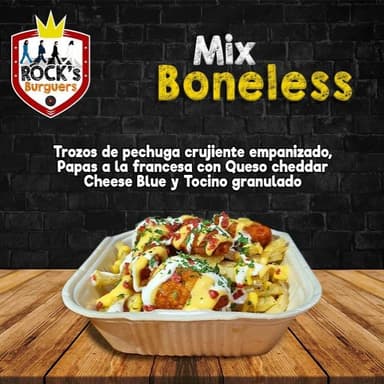 Mix boneless