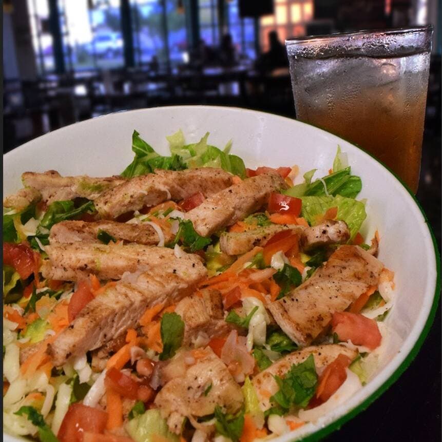 Chicken Salad + Fresh water