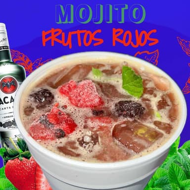 Mojito Frutos Rojos