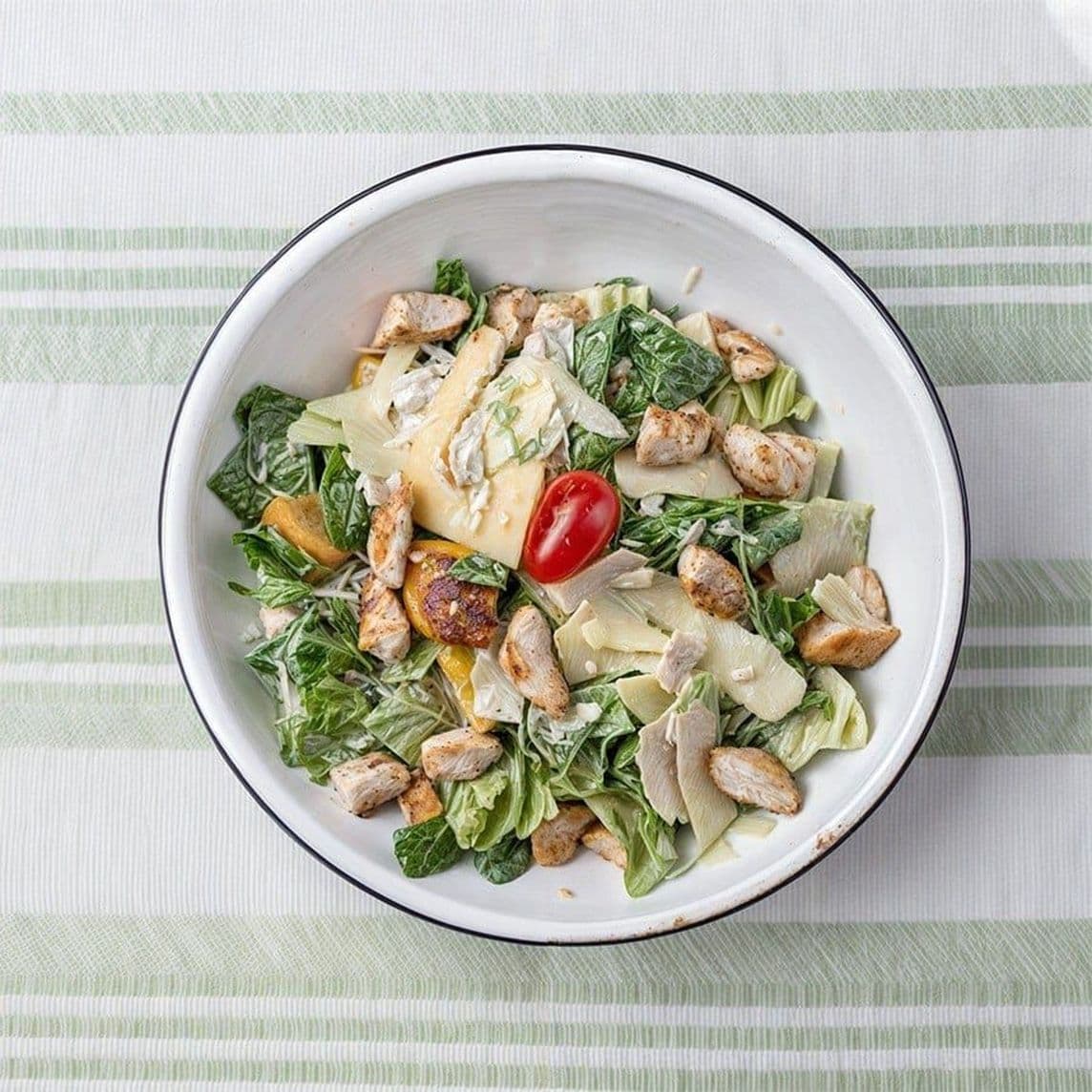 Insalata César con pollo