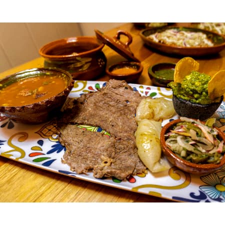 Cecina Asada al Carbón