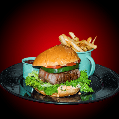 Hamburguesa Jucy Lucy