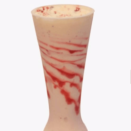 Helado de Fresas con Crema