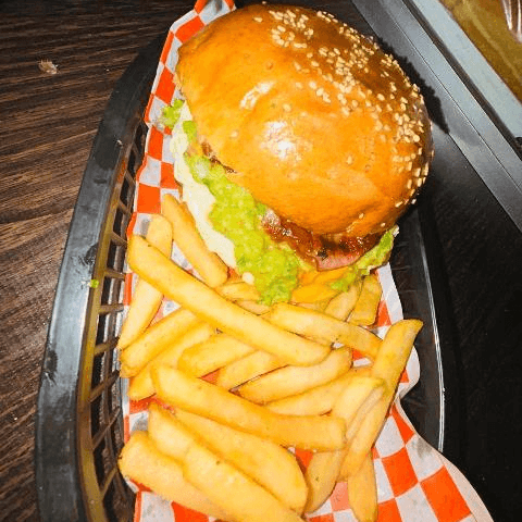 HAMBURGUESA HAWAIANA