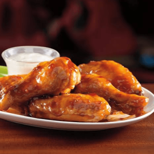 5 Alitas con Salsa a Elegir
