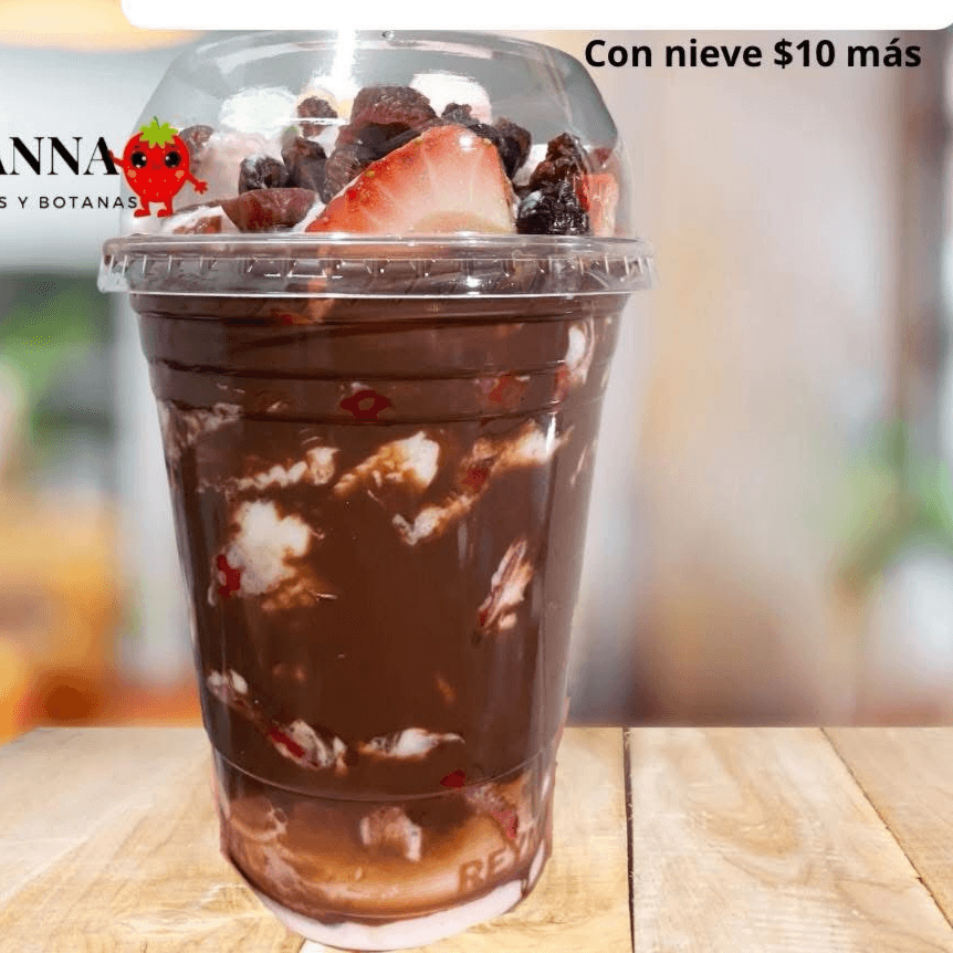 Fresas con Crema y NUTELLA 16oz