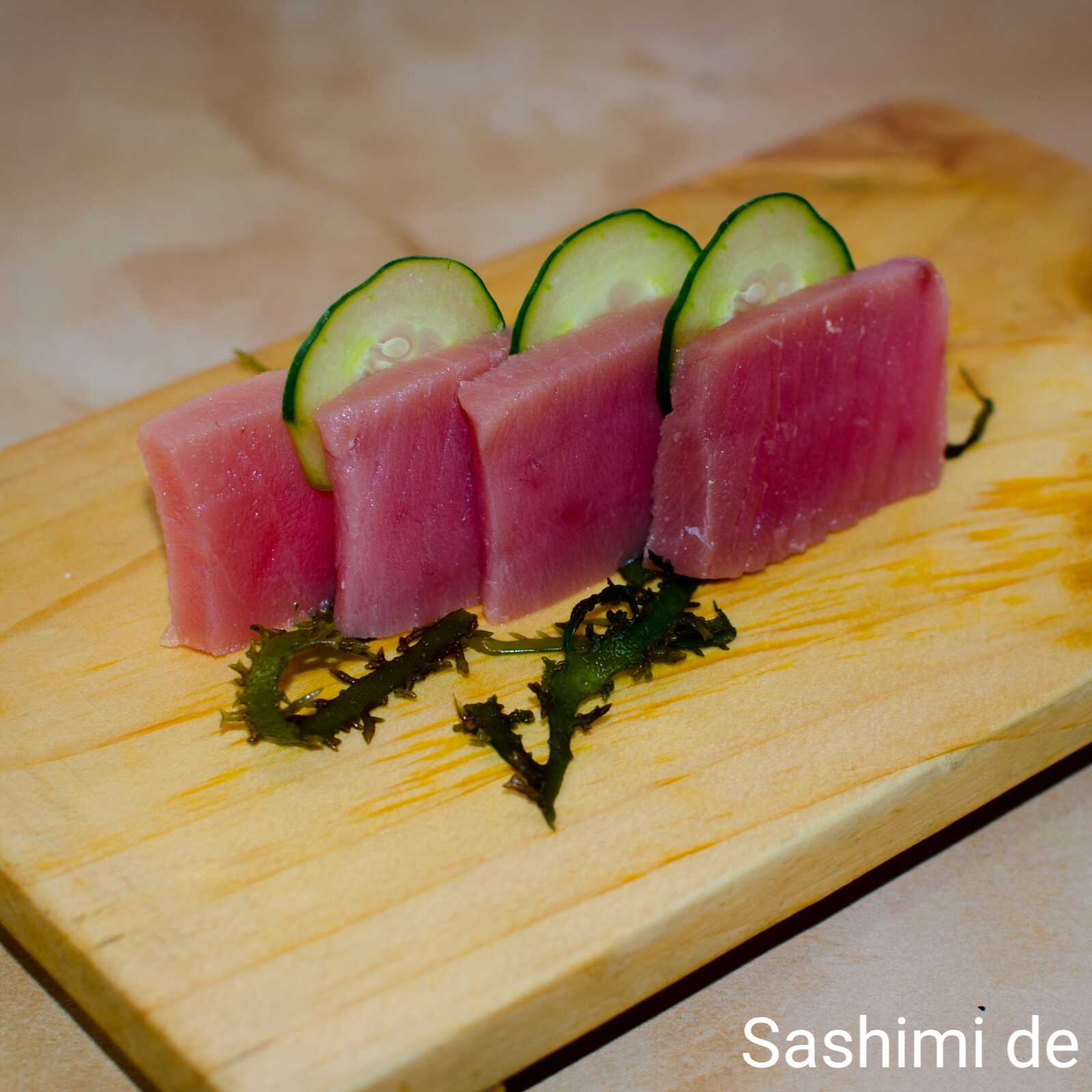 Sashimi de Atún 4 uds