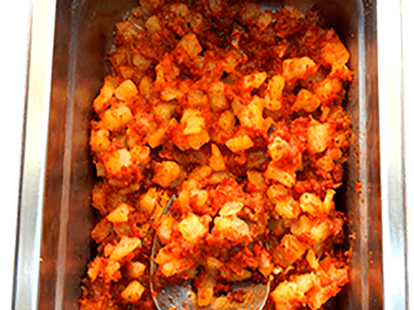 Burrito Papas con Chorizo