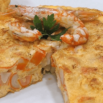 Tortilla de Mariscos