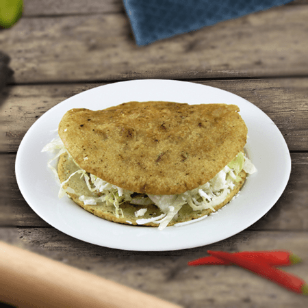 Gordita con Guisado