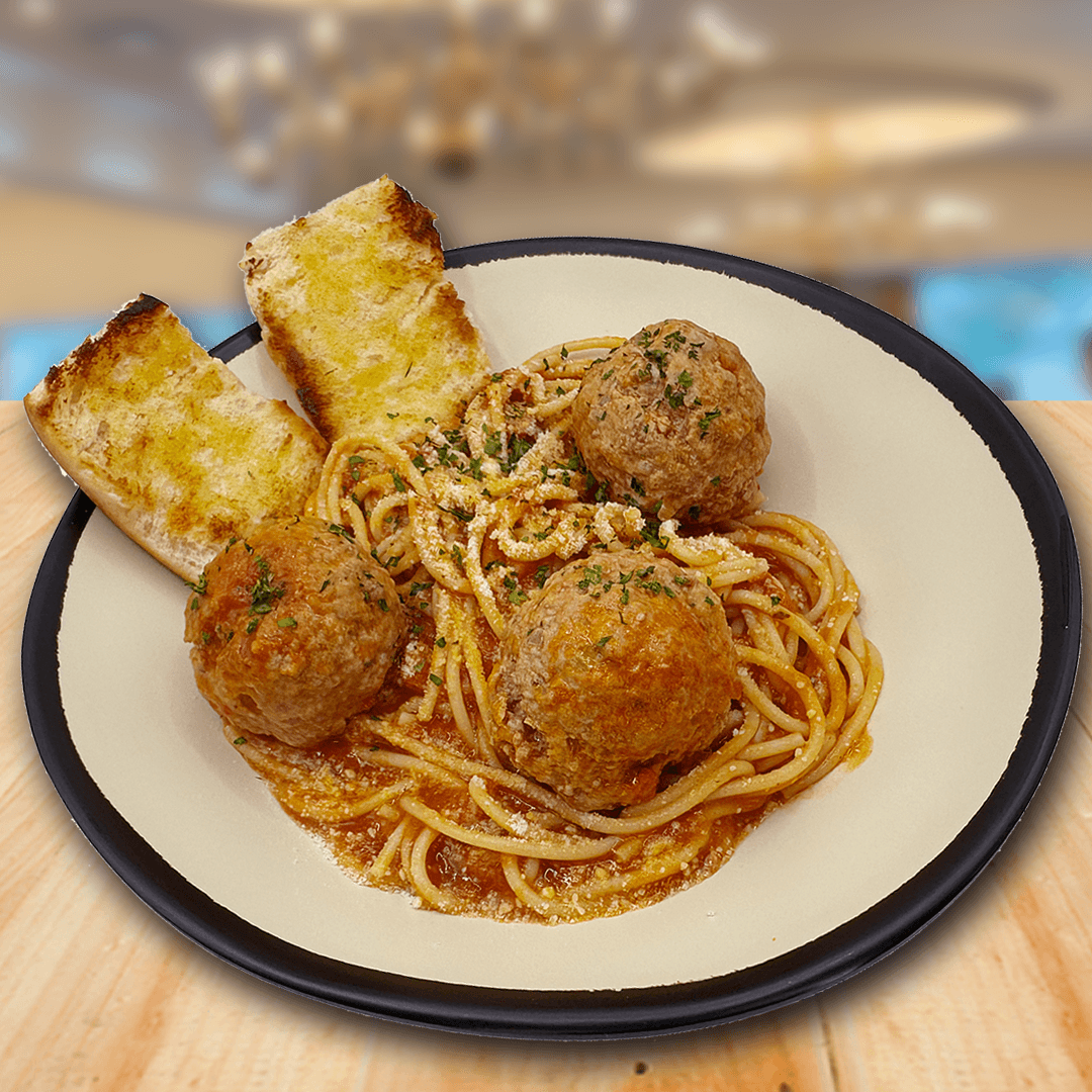 Espagueti con albóndigas