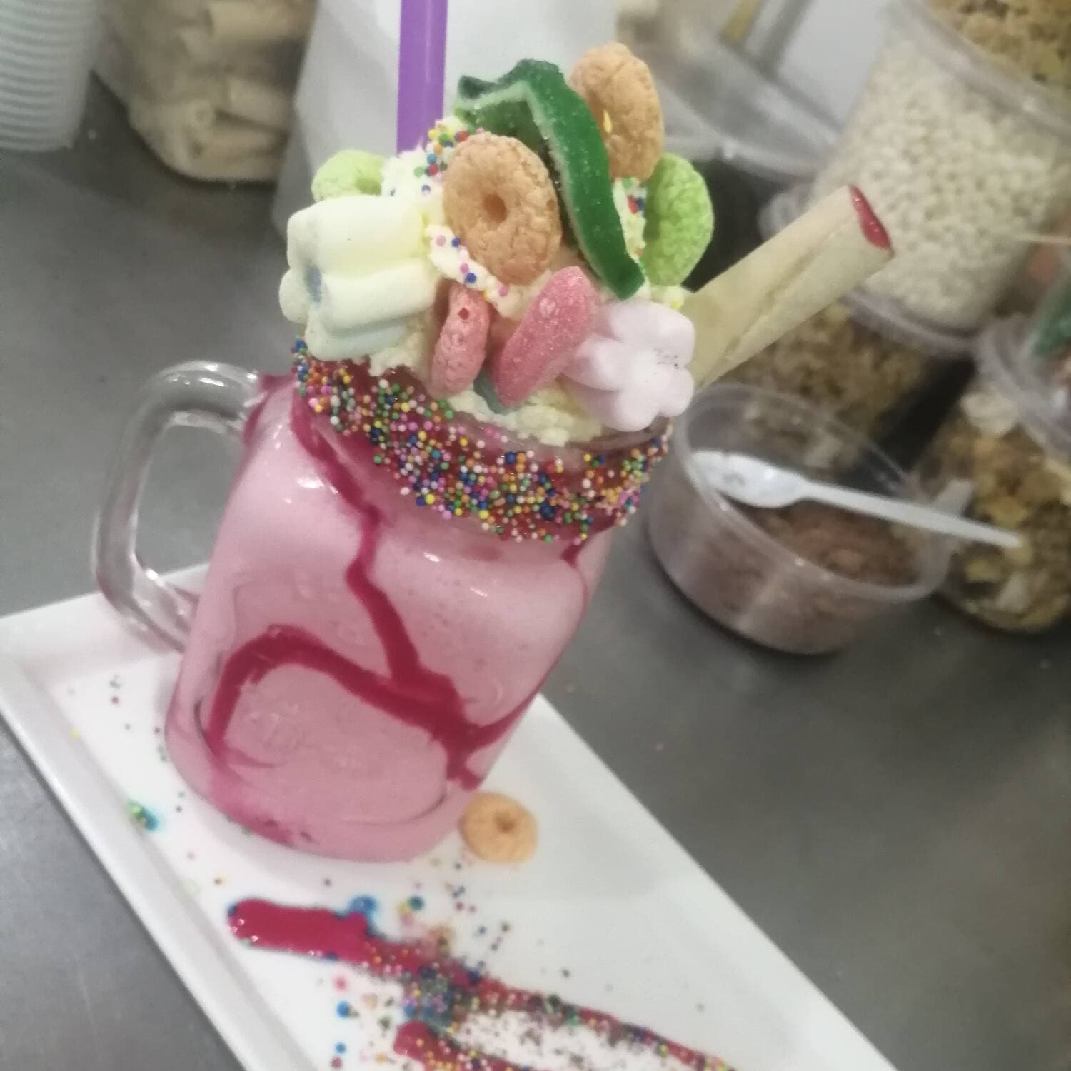 Malteada De Fresa
