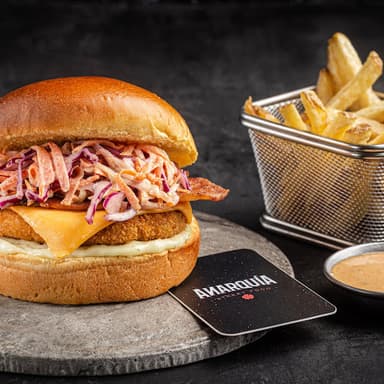 Hamburguesa Queen de pollo