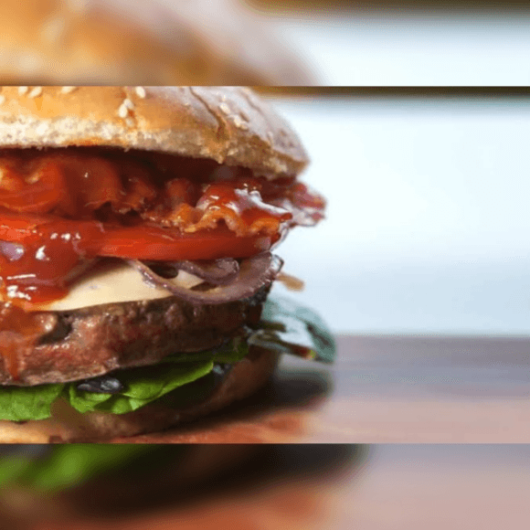 Hamburguesa Mango-Habanero sencilla chica