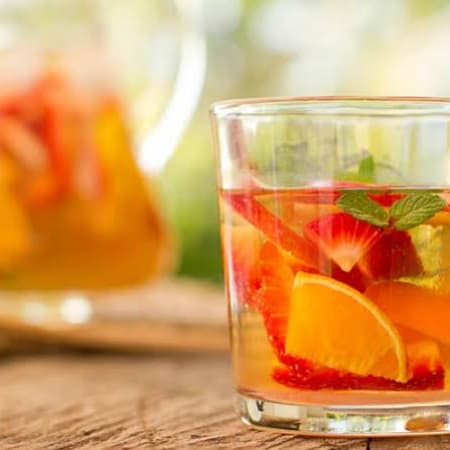 Té de frutas