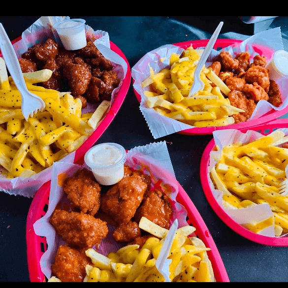 1 k de boneless nachos ‼️