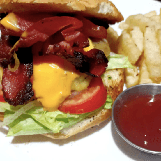 Hamburguesa 4 quesos