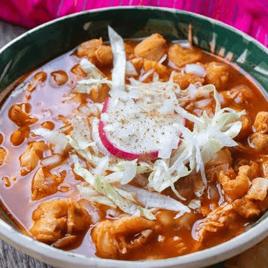 Pozole Rojo de Cerdo