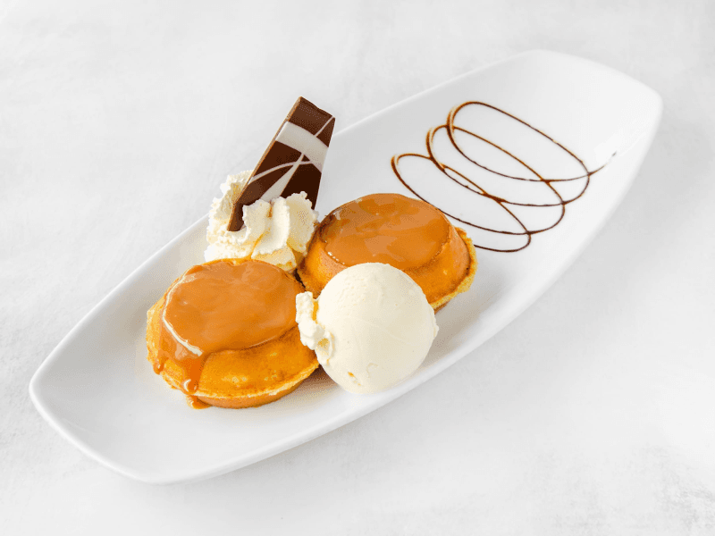 Mini Waffle de Arequipe