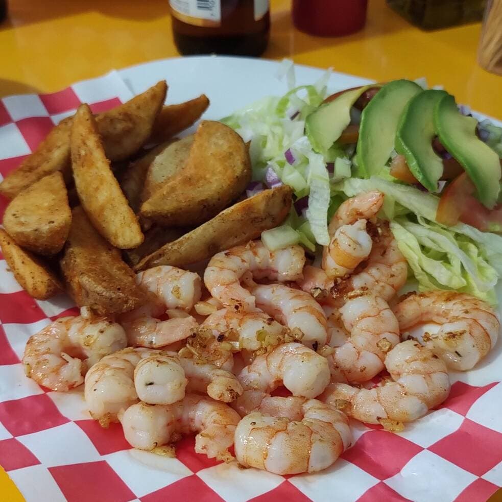 Camarones al Mojo de Ajo