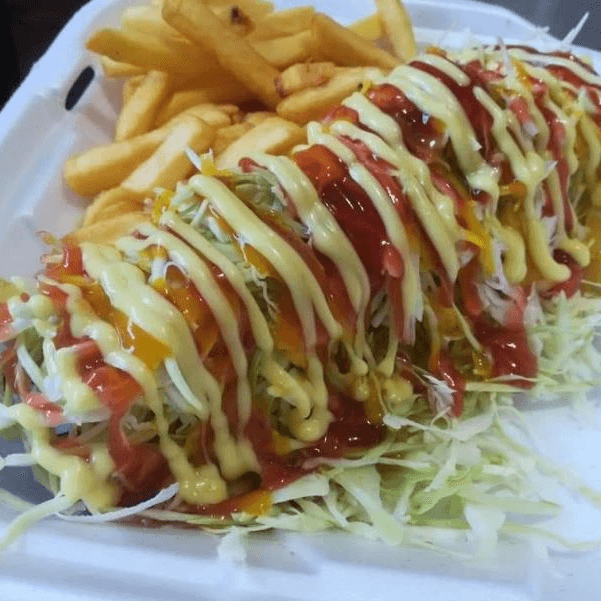 Super Taco + Papas Fritas