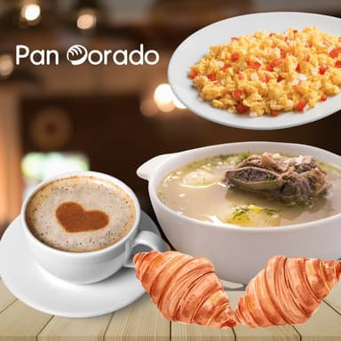 Caldo, Huevos y Bebida