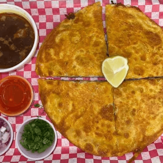 PIZZA BIRRIA INDIVIDUAL
