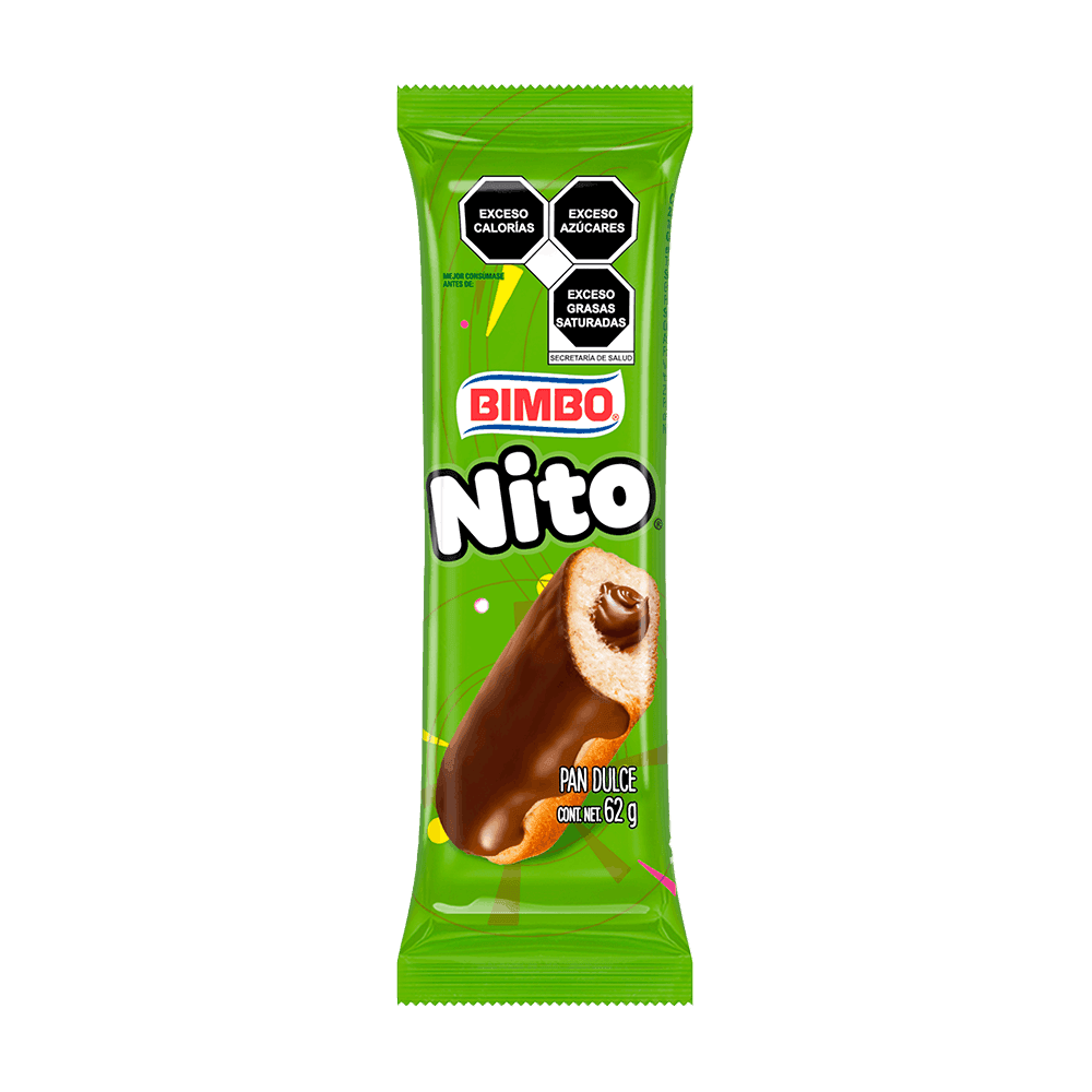 Pan dulce Nito Bimbo 62 gr