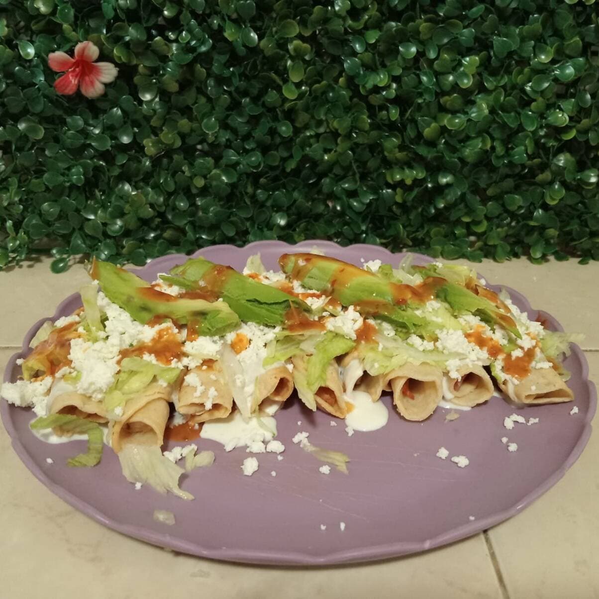 Flauta de Queso.