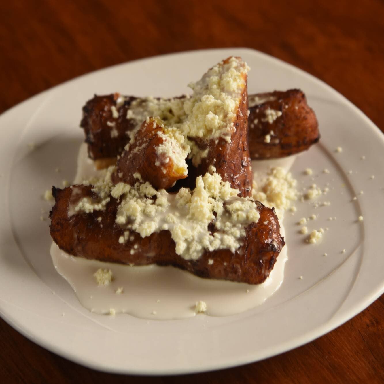 Platanitos con camarón