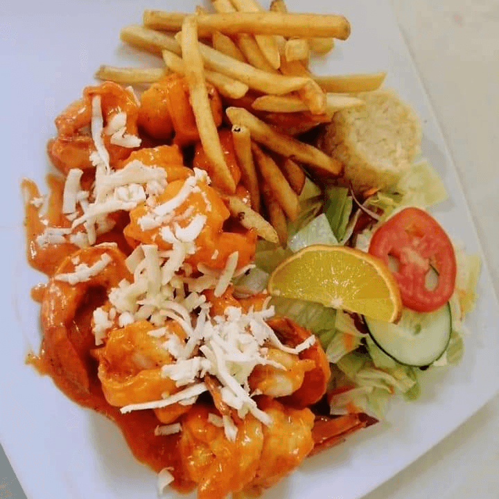 Camarones a la Diabla