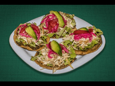 Panuchos de Pavo Asado.