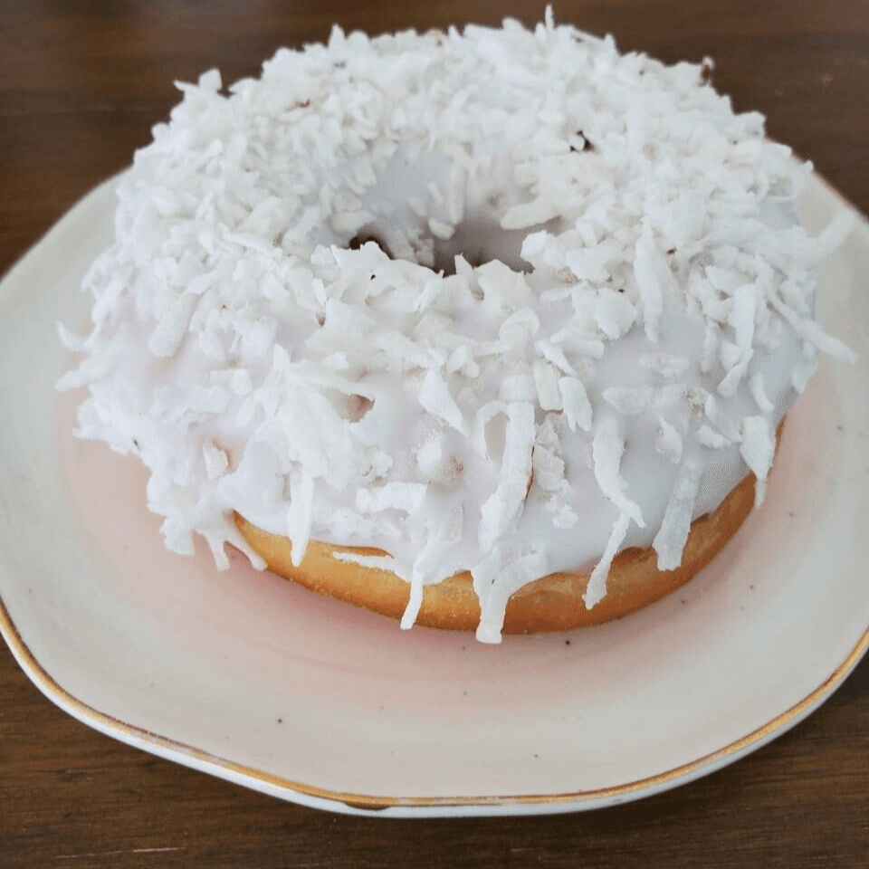 Vanilla Coconut Donut