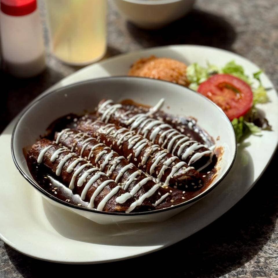 Enmoladas de Pechuga de Pollo
