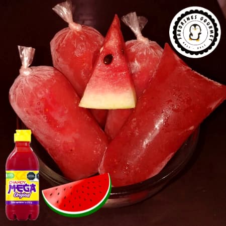 SANDÍA CON CHAMOY